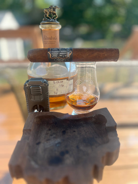 Ricks & Sticks Blantons Straight from the Barrel & Oliva Free Will