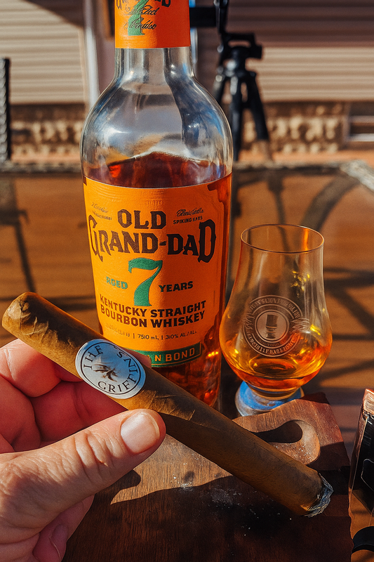 Ricks & Sticks: Old Grand-Dad 7 Year Bourbon & The Griffin’s Connecticut Cigar