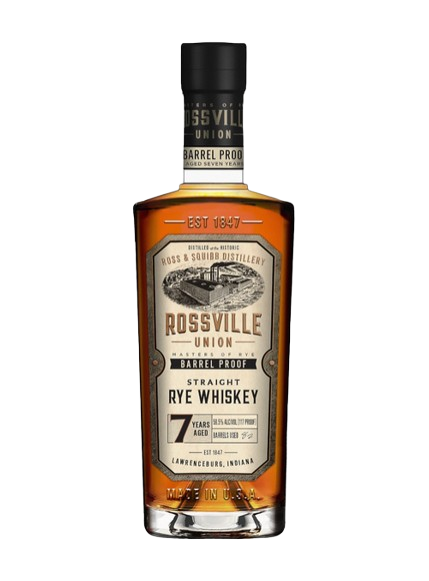 Rossville Union Straight Rye Barrel Proof 7 year 750ml