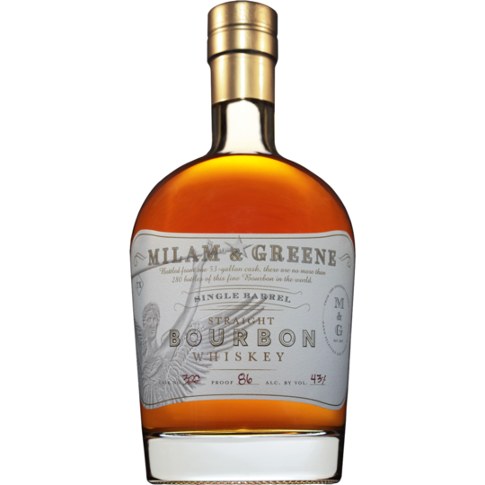 Milam & Greene Single Barrel Bourbon 750ml