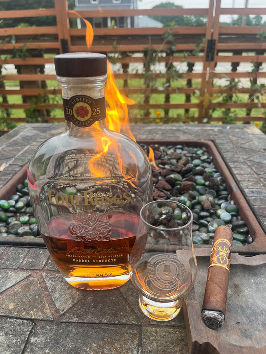 Four Roses Limited Edition Small Batch 2025 & Oliva Serie V Pairing Review