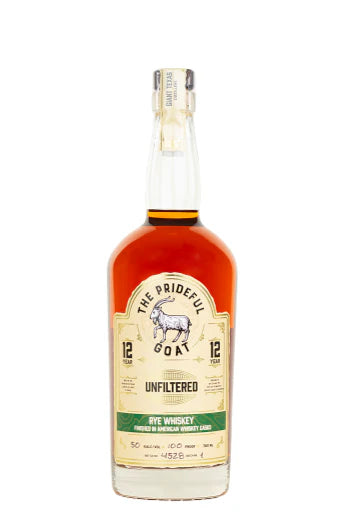 The Prideful Goat Rye Whiskey 12 Year