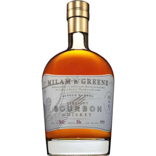 Milam & Greene Single Barrel Bourbon 750ml